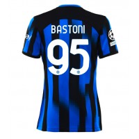 Inter Milan Alessandro Bastoni #95 Heimtrikot Frauen 2023-24 Kurzarm